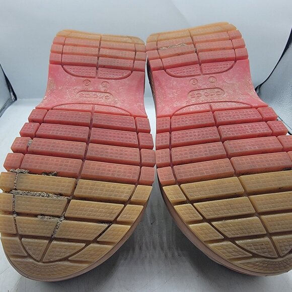 Crocs Mega Crush Classic Womens 9 Platform Clogs Comfort Walking Casual - Picture 11 of 13